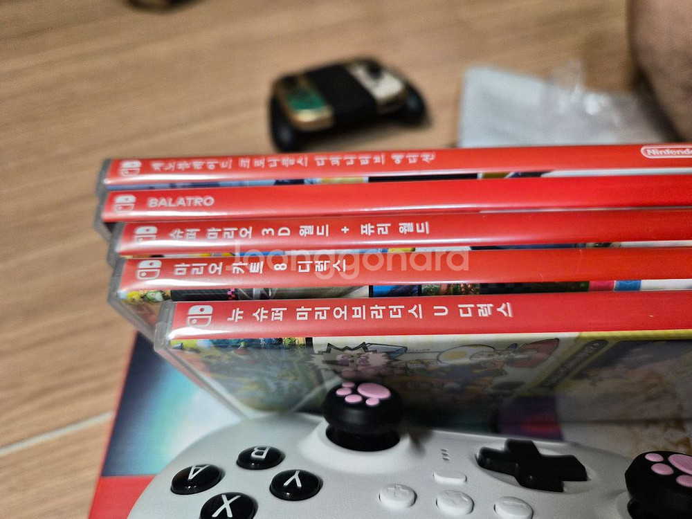 OLED 젤다 에디션 게임 18개 + 게임칲5개 판매--9