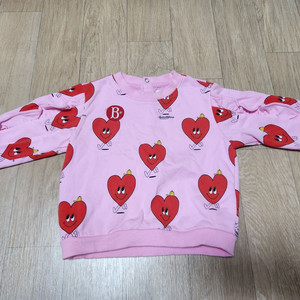 베베드피노 빠담빠담 맨투맨 티셔츠 90 새상품