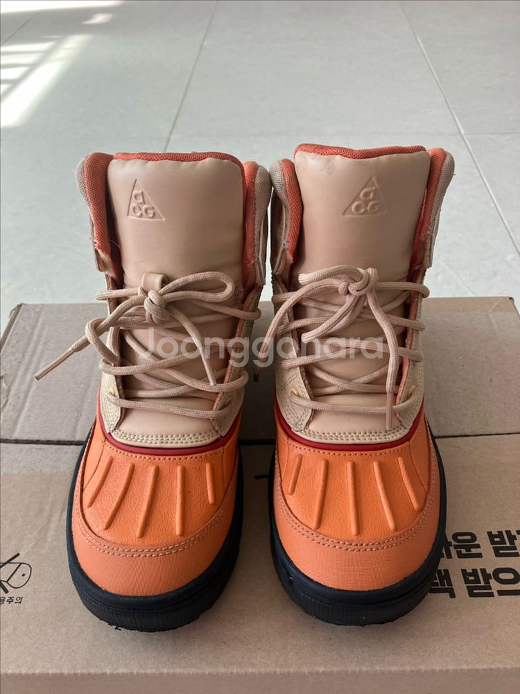 나이키 우드사이드 2 하이 ACG 부츠 핫 커리 GS--0