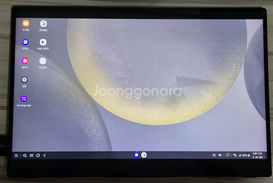 4K UHD IPS 고화질 포터블 터치 모니터 휴대용--4