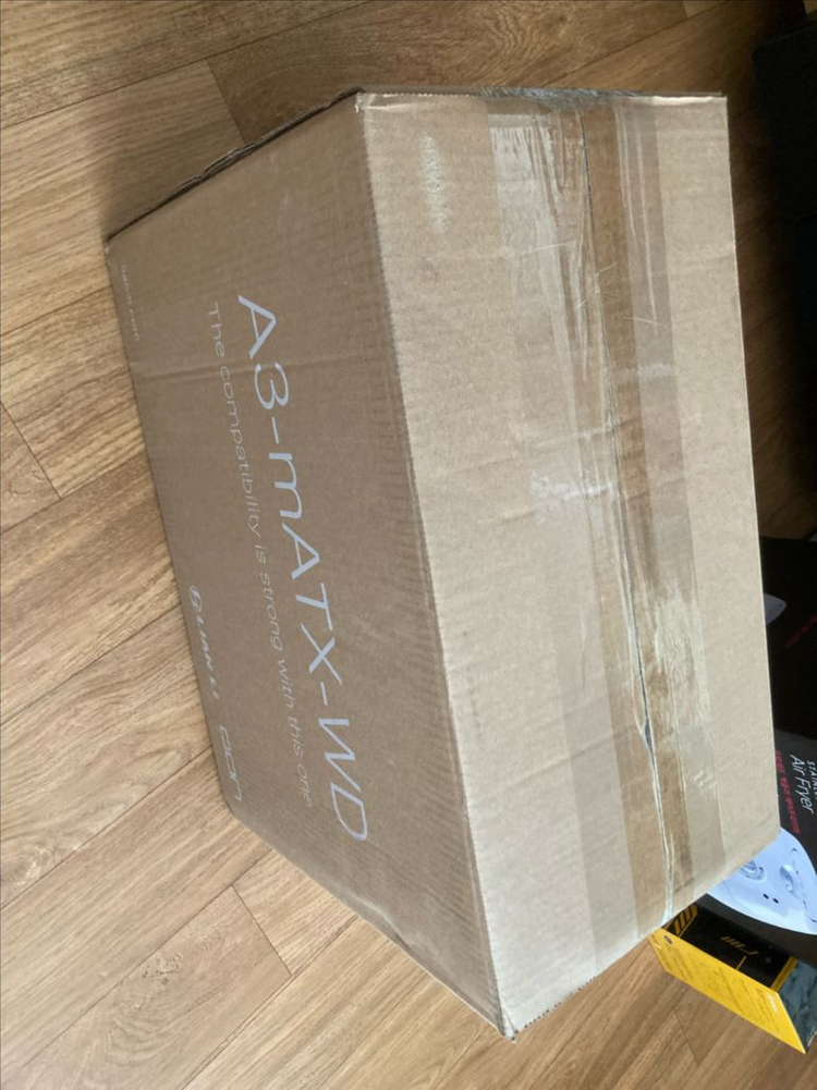 리안리 A3 (블랙, 우드) 컴퓨터 케이스--3