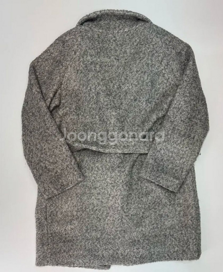 여성 19fw 가니 Ganni 부클 벨티트 코트--1