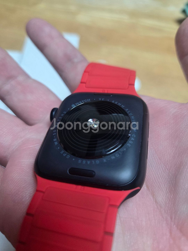 애플워치 se2 44mm gps 블랙--0