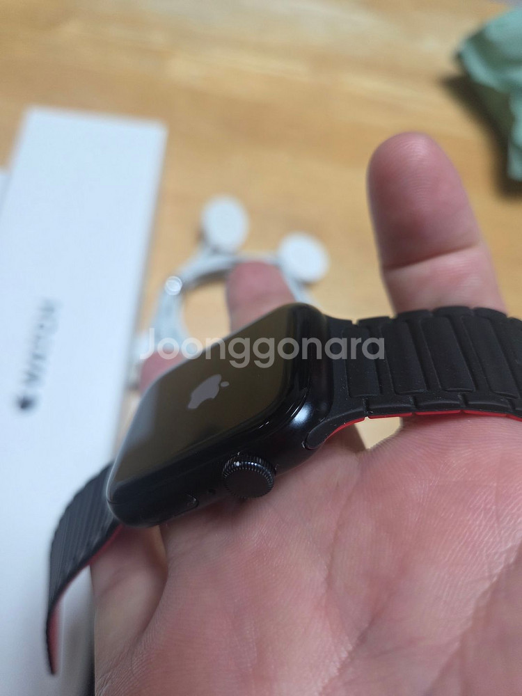 애플워치 se2 44mm gps 블랙--2