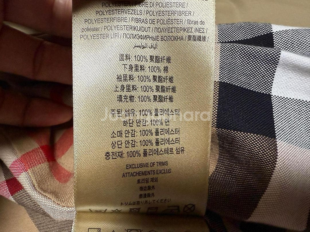 버버리 트렌치 코트 여성용 95호 66사이즈--7