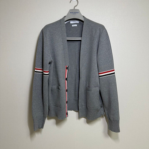 정품 톰브라운 신형 암밴드 가디건 그레이 4size