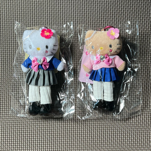 [새상품]정품 산리오 헬로키티 스타일업 롱다리 인형키링