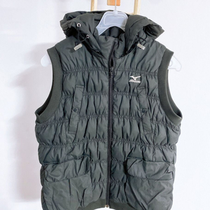 (정품)미즈노오리털후드패딩조끼(여성용85)