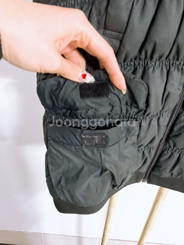 (정품)미즈노오리털후드패딩조끼(여성용85)--2