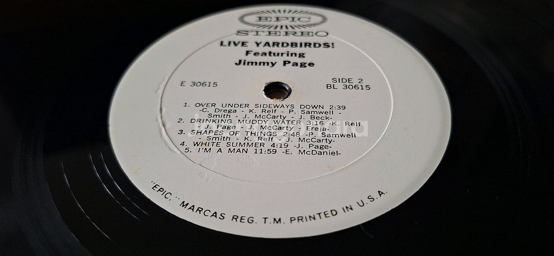 (인하)야드버즈(ft.지미 페이지)1971년USA반--1