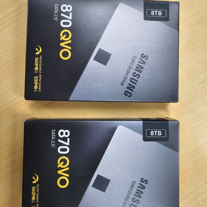 삼성 SSD SATA QVO 8TB(1개)