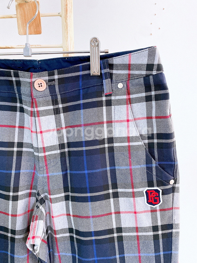 (정품)파리게이츠골프면체크스판바지(남성용30)--1