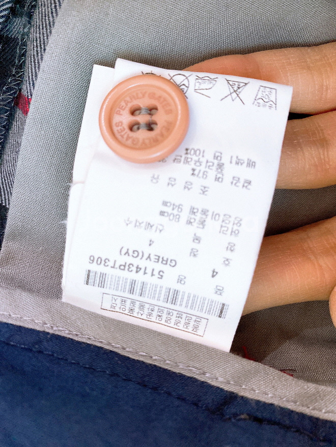 (정품)파리게이츠골프면체크스판바지(남성용30)--6