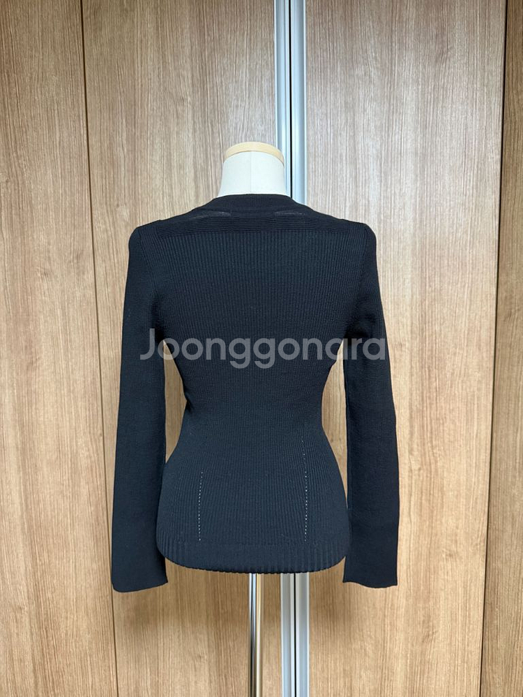 미샤 라운드넥 니트 풀오버 (블랙)-미착용 새상품--1