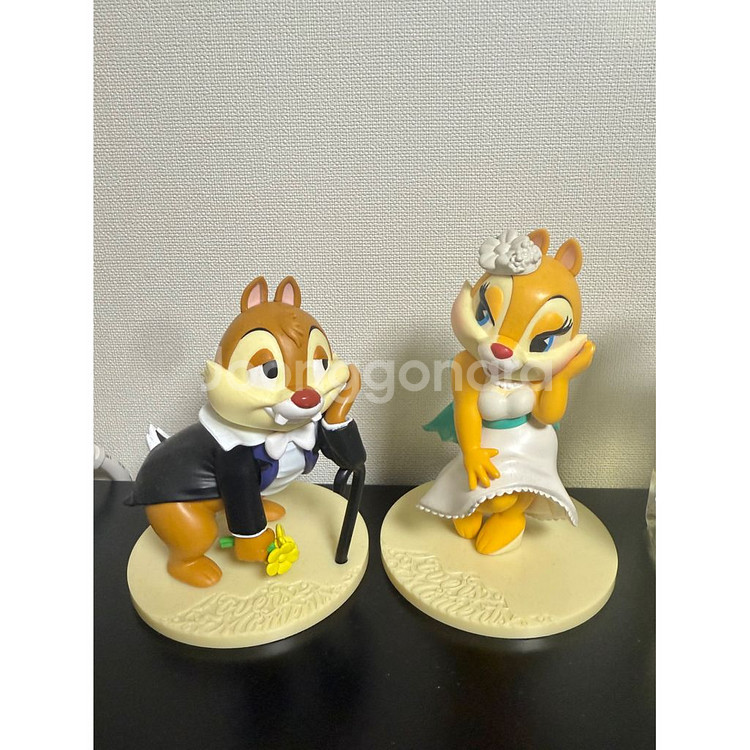 <거의새것/박스포함> 디즈니피규어 칩앤데일 칩&클라리스--0