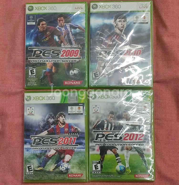 Xbox360 위닝일레븐9, 10,11,12 팝니다--0