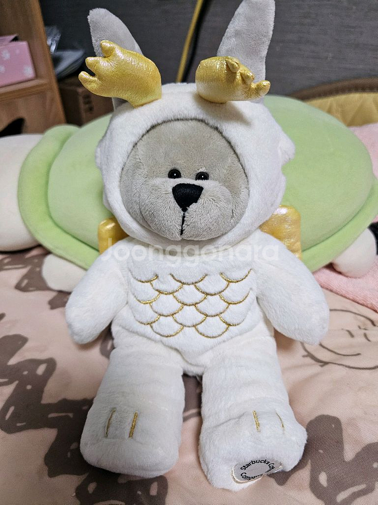 스타벅스 드레곤 베어리 인형--6