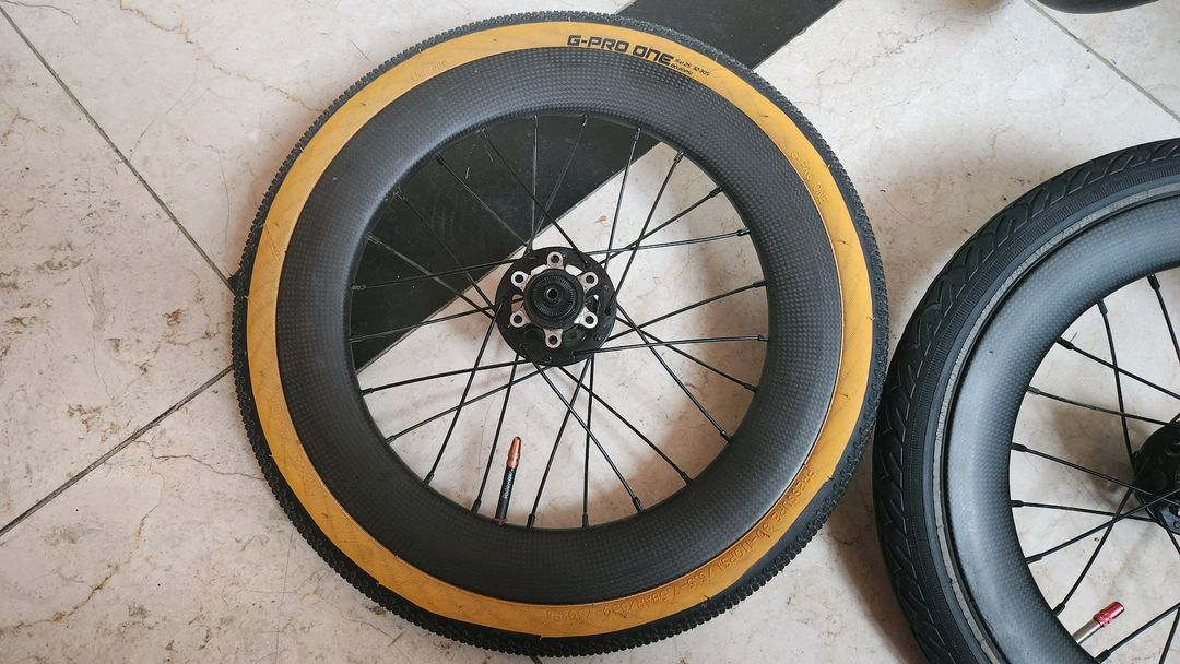 16인치(305) 앞뒤 카본 디스크 휠셋--2