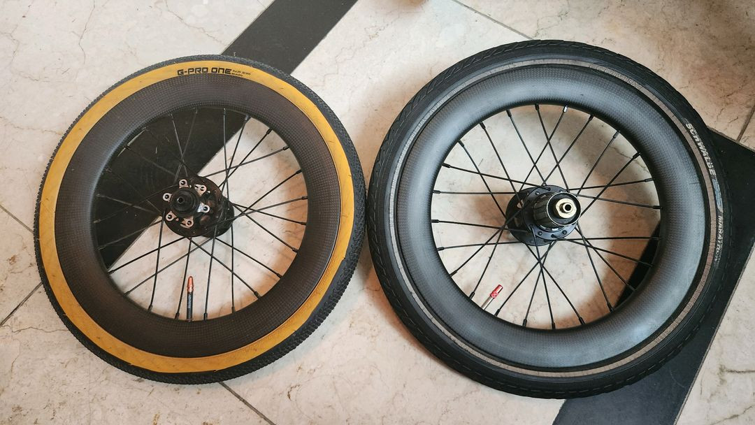 16인치(305) 앞뒤 카본 디스크 휠셋--1