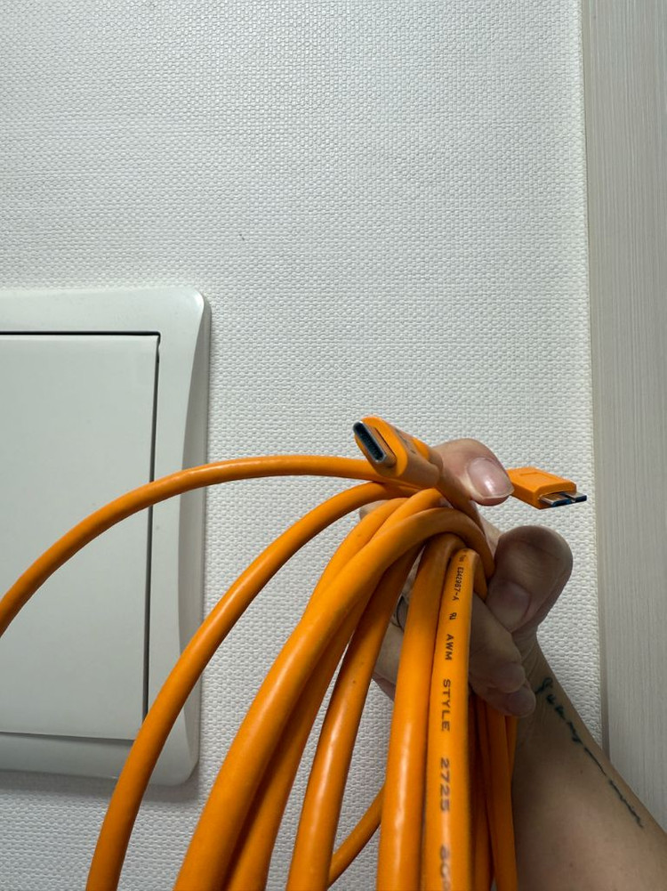 테더툴스 c to micro B 케이블 이미지