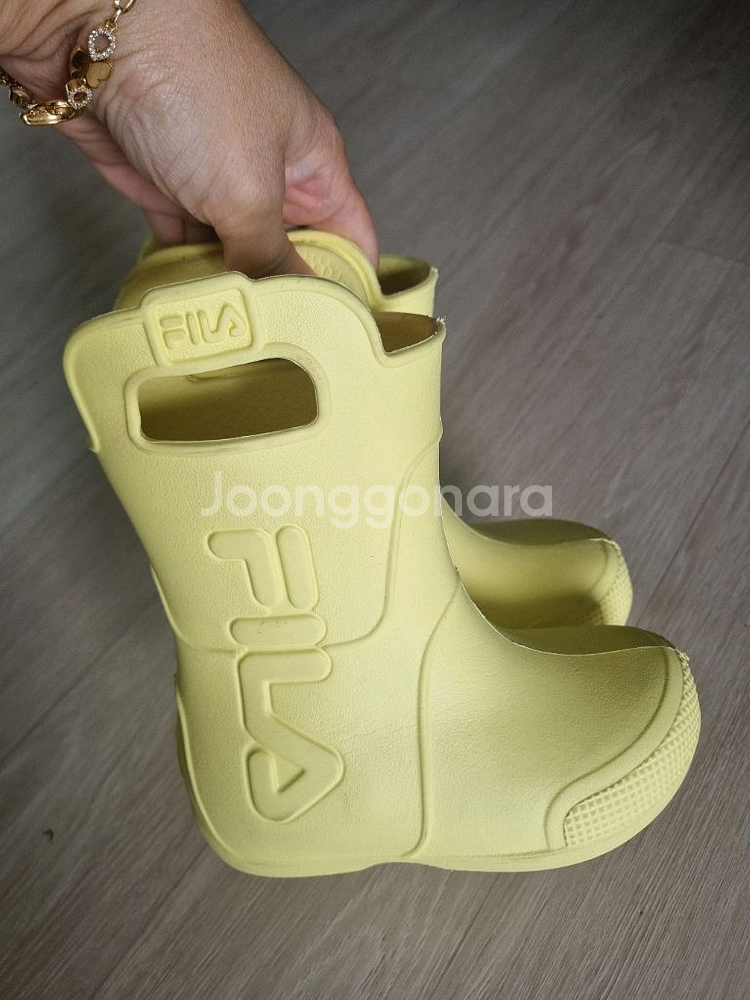 휠라 키즈 장화 170 (거의새거)--2