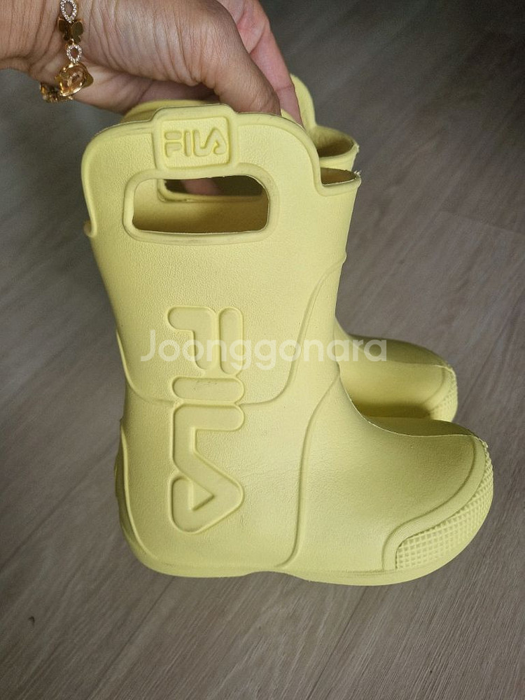 휠라 키즈 장화 170 (거의새거)--0