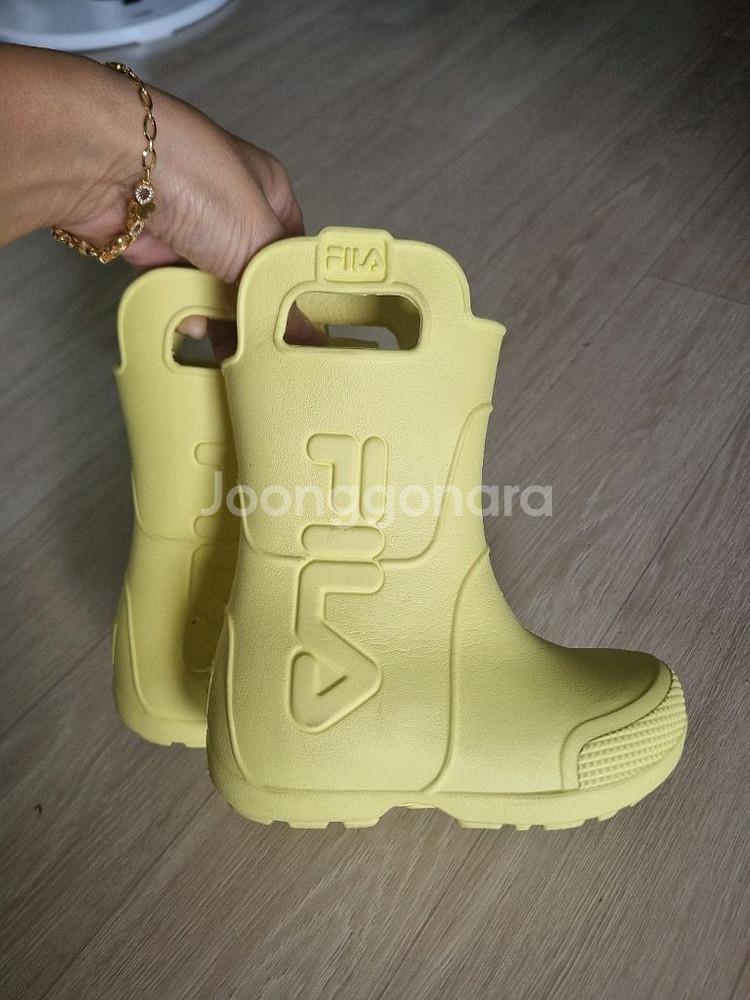 휠라 키즈 장화 170 (거의새거)--1