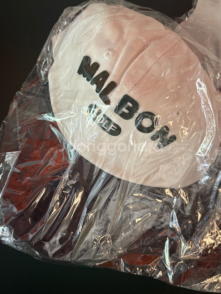 말본 멀티컬러 볼캡 골프 모자 새상품--6