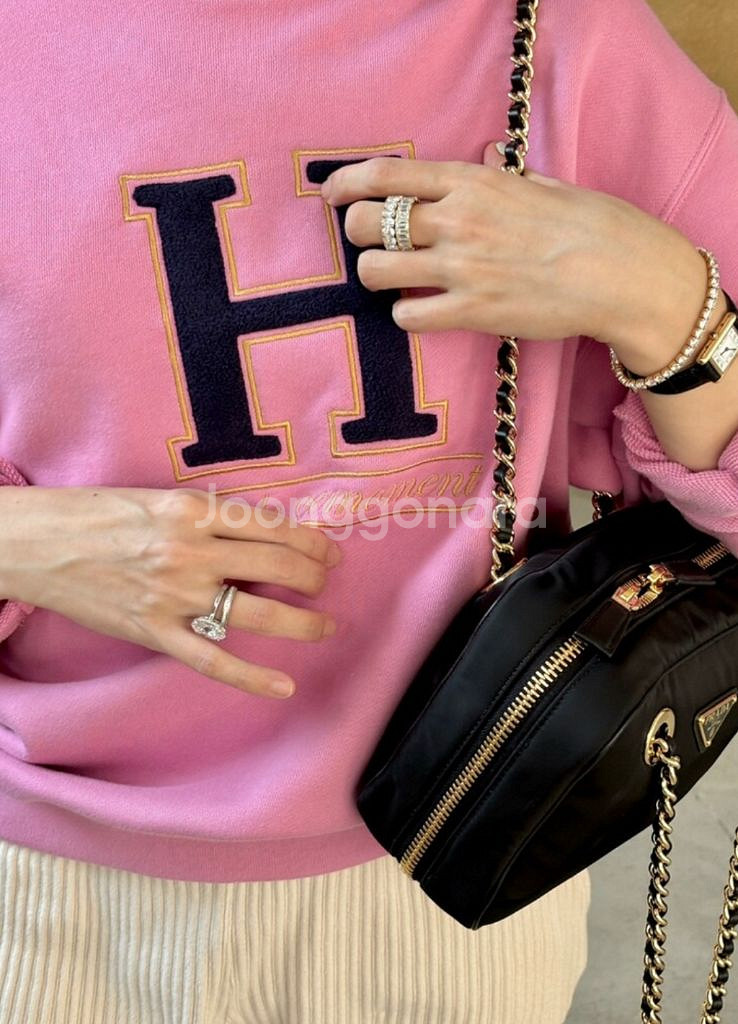 아뜰리에 쎄모먼 Spencer Sweat Shirts--0