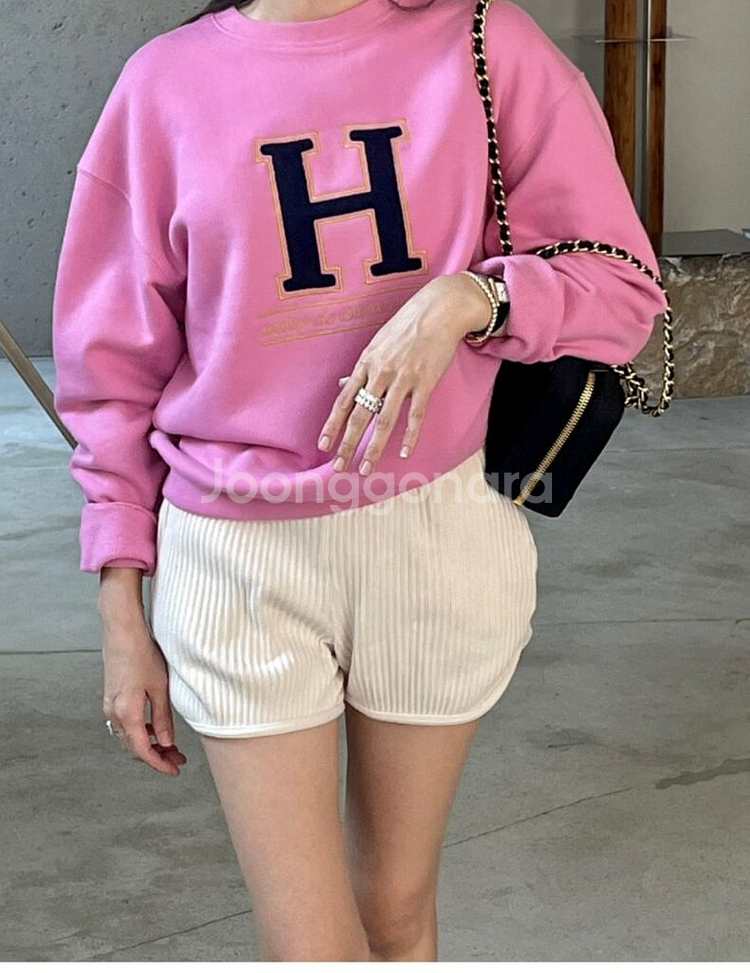 아뜰리에 쎄모먼 Spencer Sweat Shirts--4