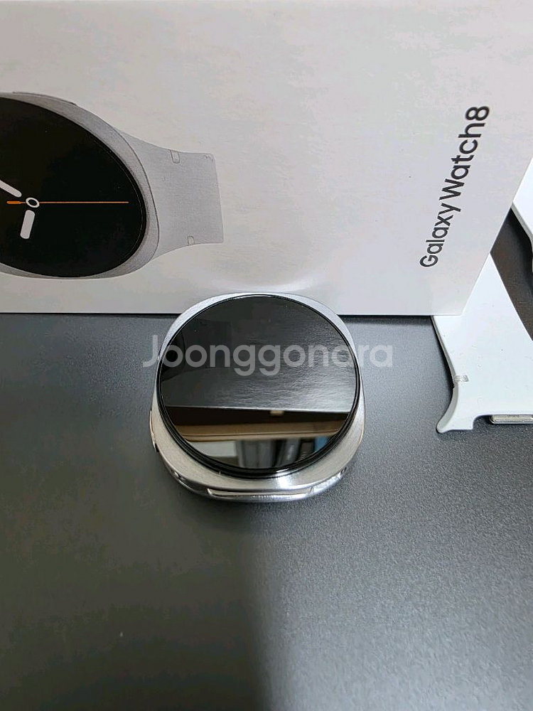 갤럭시워치8 40mm 실버 LTE 및 추가품--1