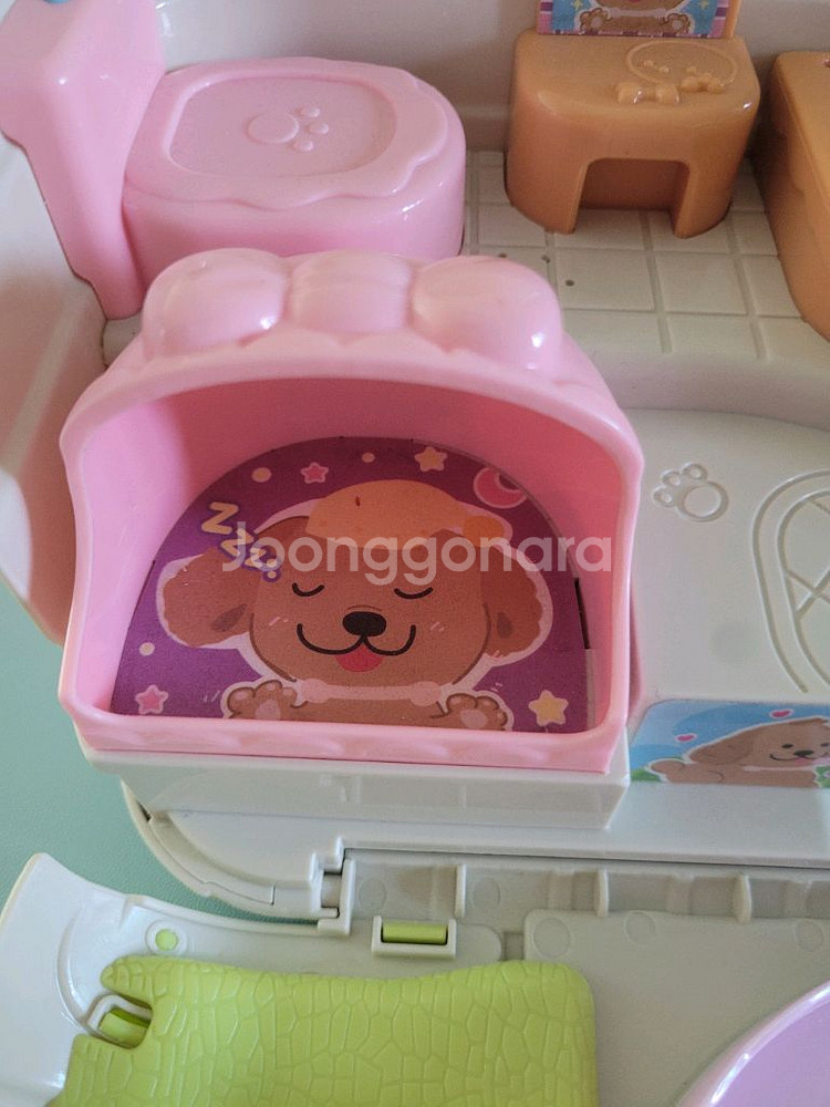 귀염뽀짝 댕댕이집 상태좋음 유아 강아지장난감--3