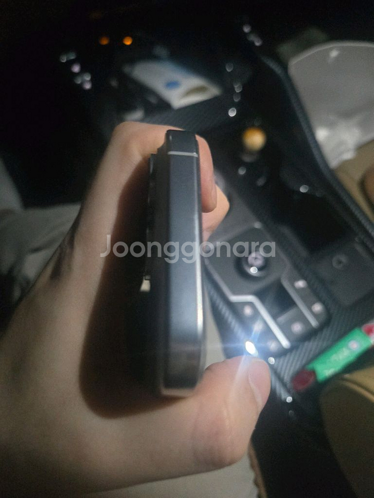 새상품급)아이폰16프로 128GB 화이트 배터리100퍼--5