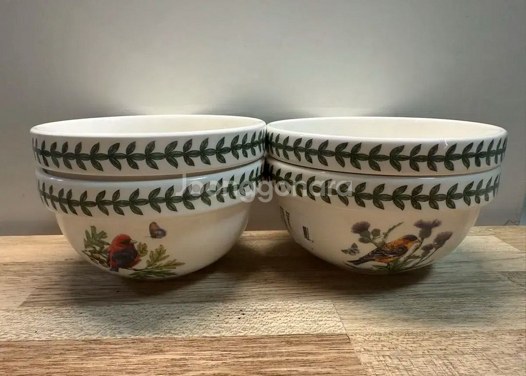 영국산)포트메리온 보타닉가든 버드 밥공기4p--2