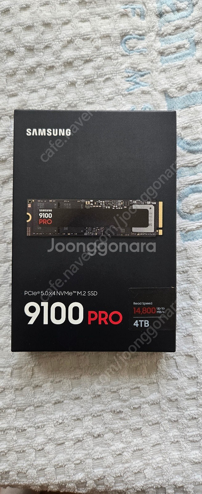 [미개봉] 국내정품 삼성SSD 9100 PRO 4테라--0