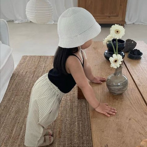 더무아 니트 버킷햇