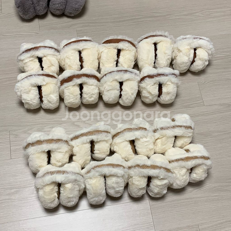 리얼 토끼털 귀마개(일괄판매)--3