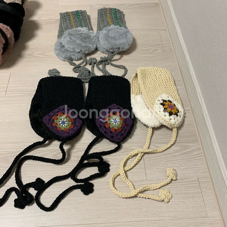 리얼 토끼털 귀마개(일괄판매)--6