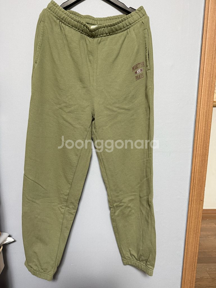 마리떼프랑소와저버 맨투맨 + 바지 셋업 트레이닝복세트--3