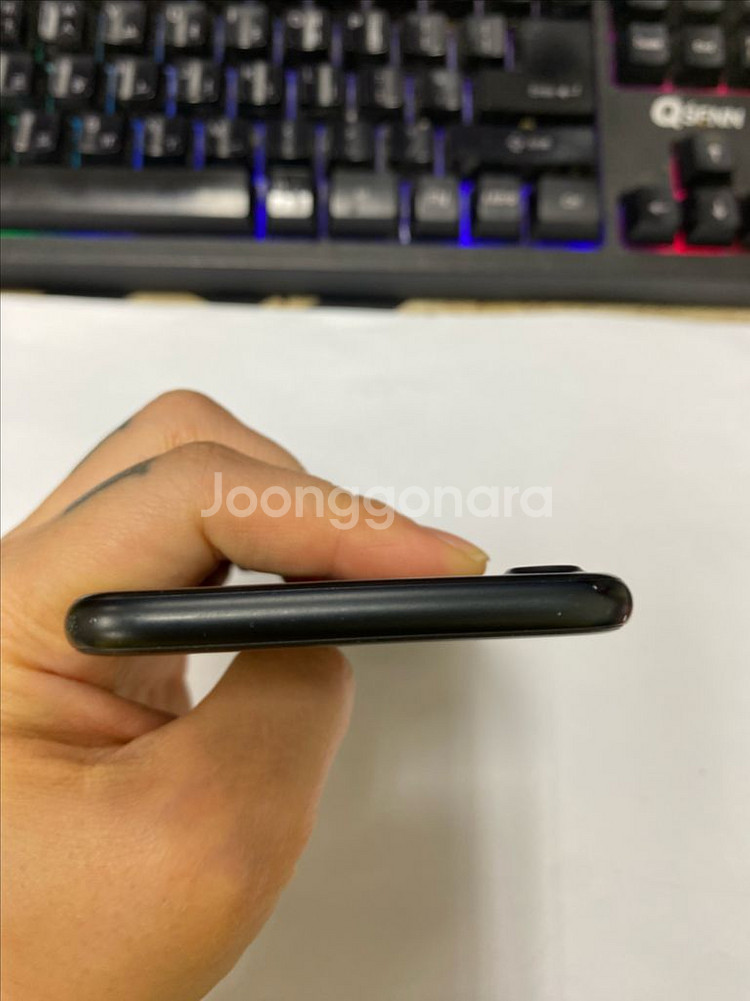 아이폰7 매트블랙 액정SS급 32GB 녹음X빈티지카메라--3