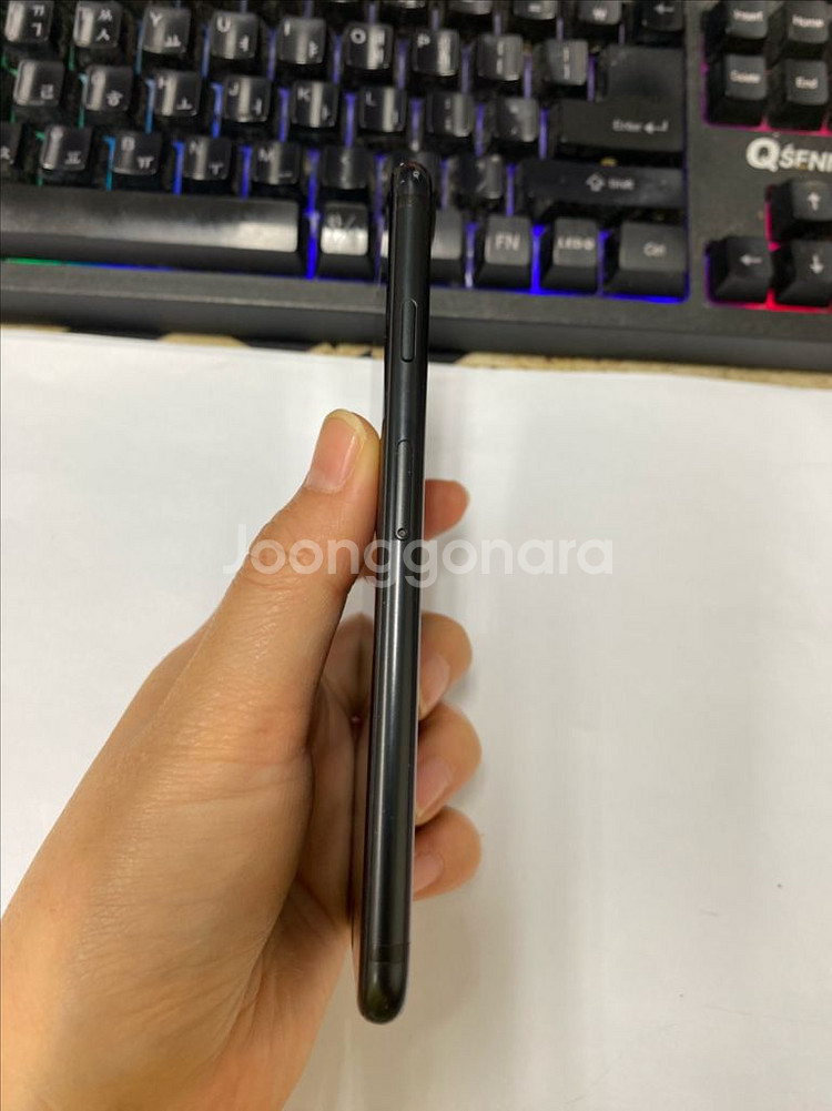 아이폰7 매트블랙 액정SS급 32GB 녹음X빈티지카메라--5