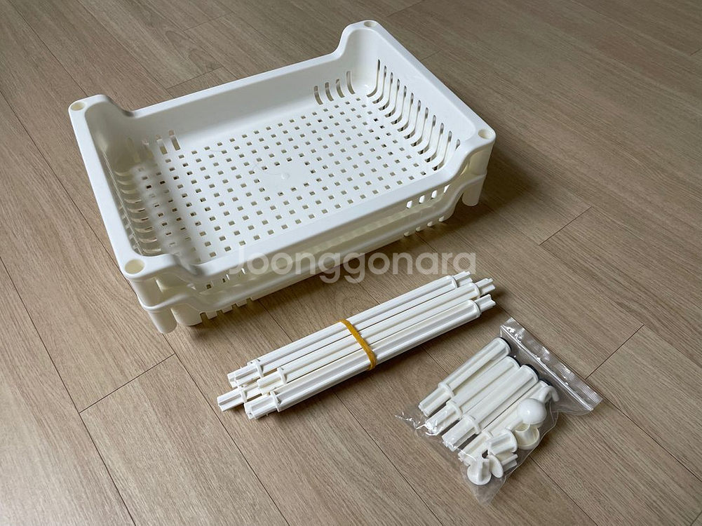 [새상품]다이소 다용도 2단 선반/주방부엌 욕실 화장실--6