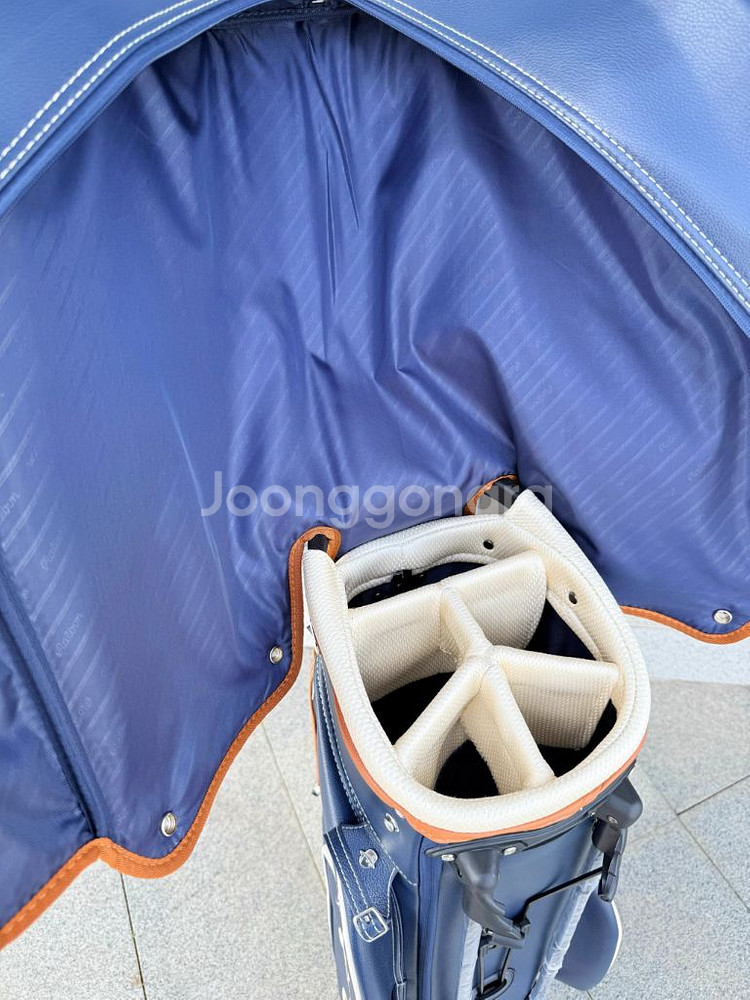 말본 클래식 스탠드백 캐디백 골프백 블루 새상품--5