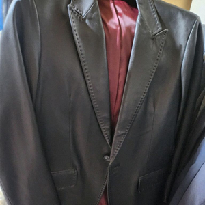 워모 양가죽 블랙자켓 100