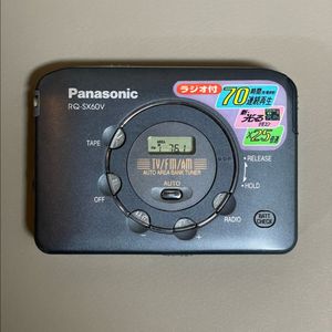 파나소닉 RQ-SX60V 워크맨 카세트 라디오