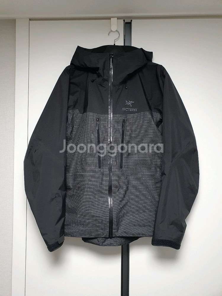 아크테릭스 알파 고어텍스 자켓 블랙--0