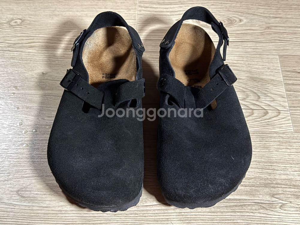 버켄스탁 토키오 II 스웨이드 블랙 240 (37사이즈--0