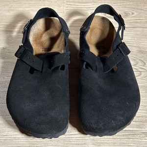 버켄스탁 토키오 II 스웨이드 블랙 240 (37사이즈