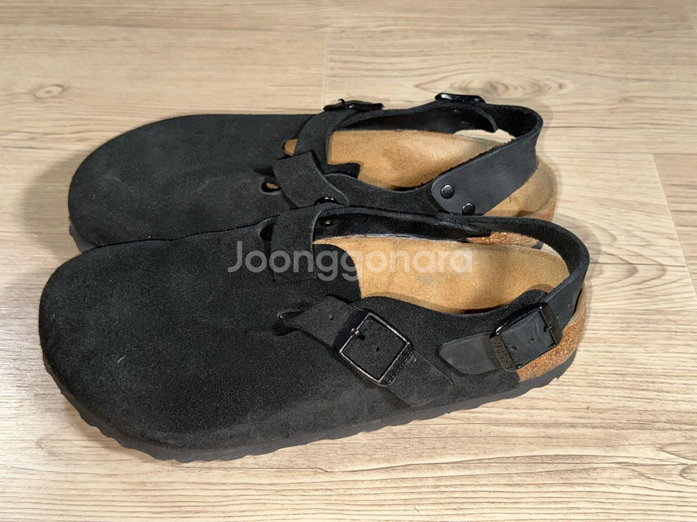 버켄스탁 토키오 II 스웨이드 블랙 240 (37사이즈--2