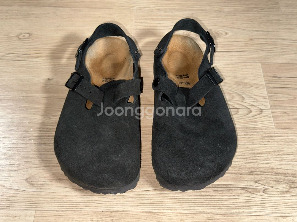 버켄스탁 토키오 II 스웨이드 블랙 240 (37사이즈--1